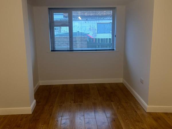Empire trades renovated room wood flooring
